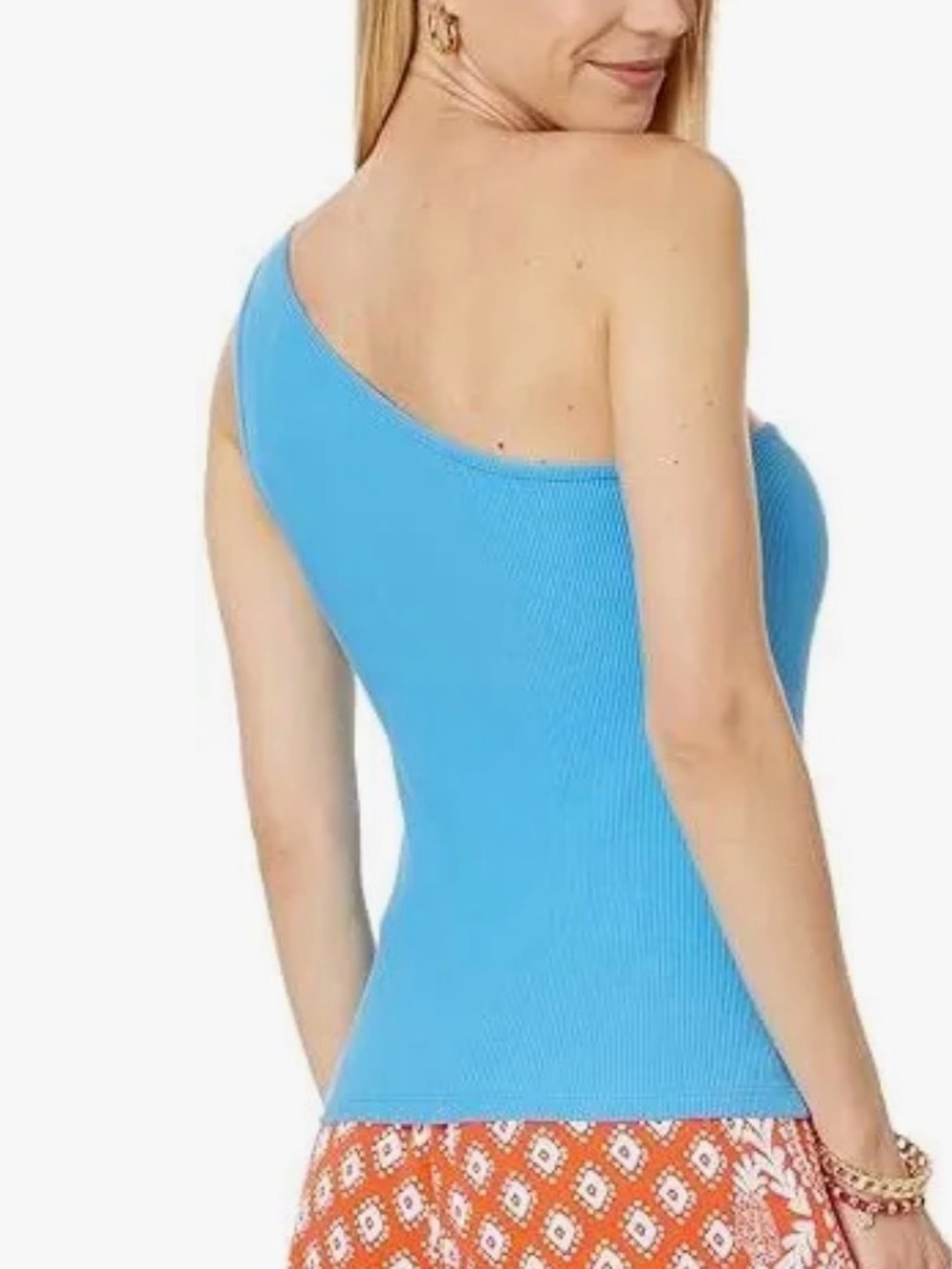 Lilly Pulitzer Gail Knit Top in Lunar Blue NWT - Picture 2 of 4